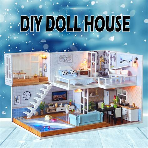 diy miniature dollhouse kit|miniature dollhouse kits for adults.